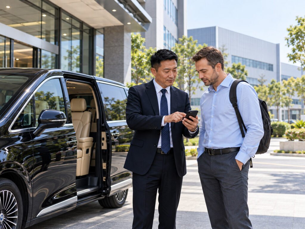 driver-discuss-with-client-outside-hotel